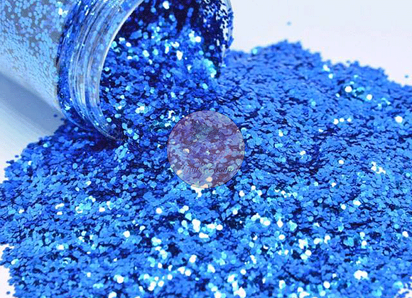 Blue-tiful - Chunky Glitter