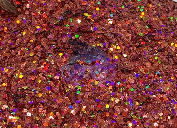 Laser Red - Chunky Holographic Glitter