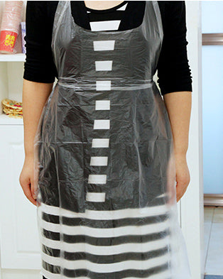 Disposable Plastic Apron Pack of 10pcs