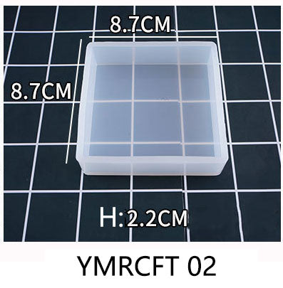 Cube Resin Mould Cube Silicone Moulds Resin Casting Moulds for DIY Craft Making - 2