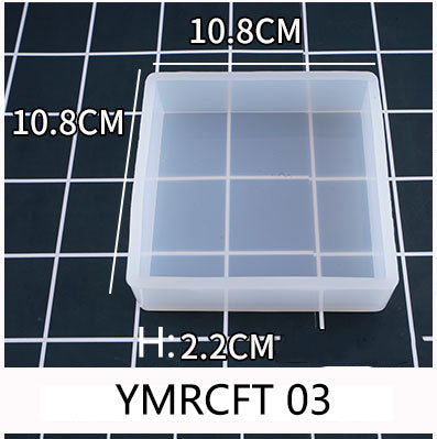 Cube Resin Mould Cube Silicone Moulds Resin Casting Moulds for DIY Craft Making - 2