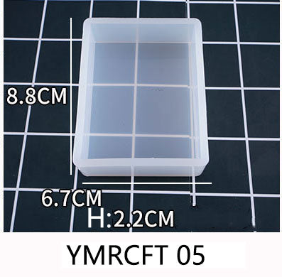 Cube Resin Mould Cube Silicone Moulds Resin Casting Moulds for DIY Craft Making - 2