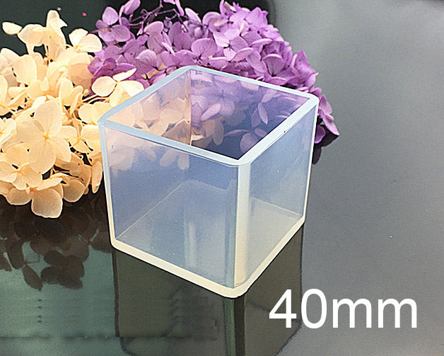 Square Resin Mould Cube Silicone Moulds Resin Casting Moulds for DIY Craft Making - 02