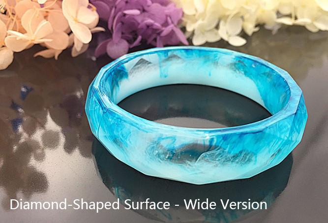 Bracelet Moulds - Diamond-Shaped Surface