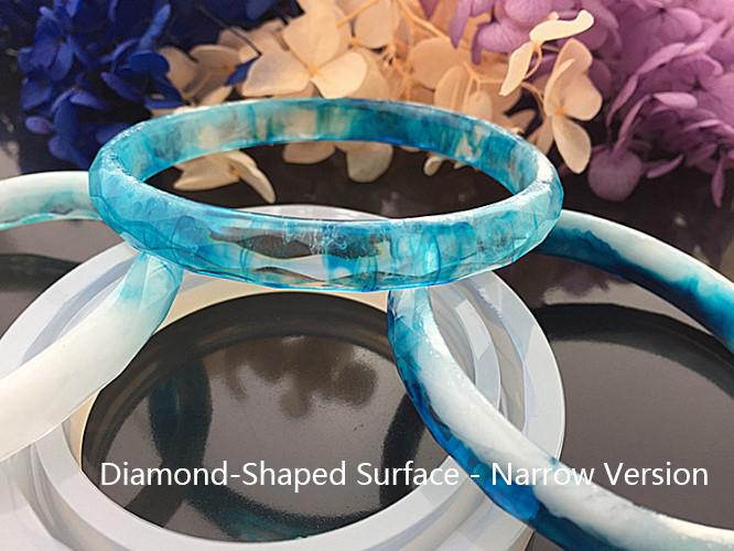 Bracelet Moulds - Diamond-Shaped Surface