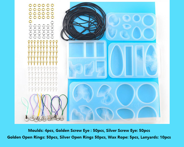 Island Moulds DIY Silicone Resin Moulds Epoxy Casting