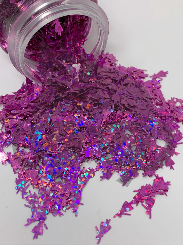 Prima Ballerina - Holographic Shape Glitter -  28.35g