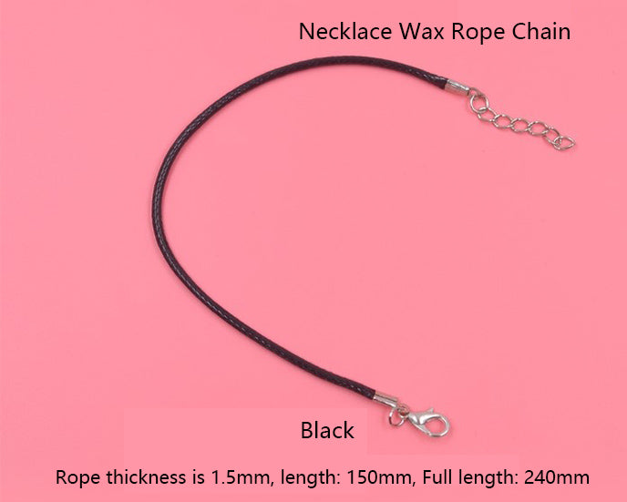 Necklace Wax Rope Extension Chain
