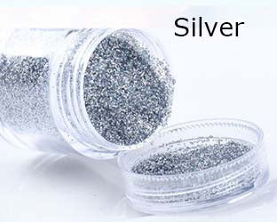 10 Colour Holographic Super Fine Glitter 10ml